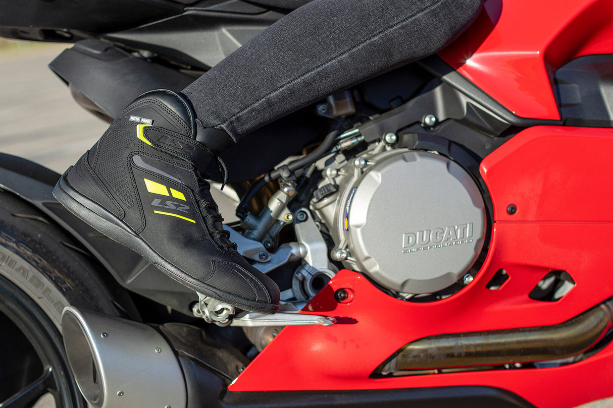 LS2 GARRA WOMEN'S MOTORCYCLE URBAN WATERPROOF RIDING SHOES