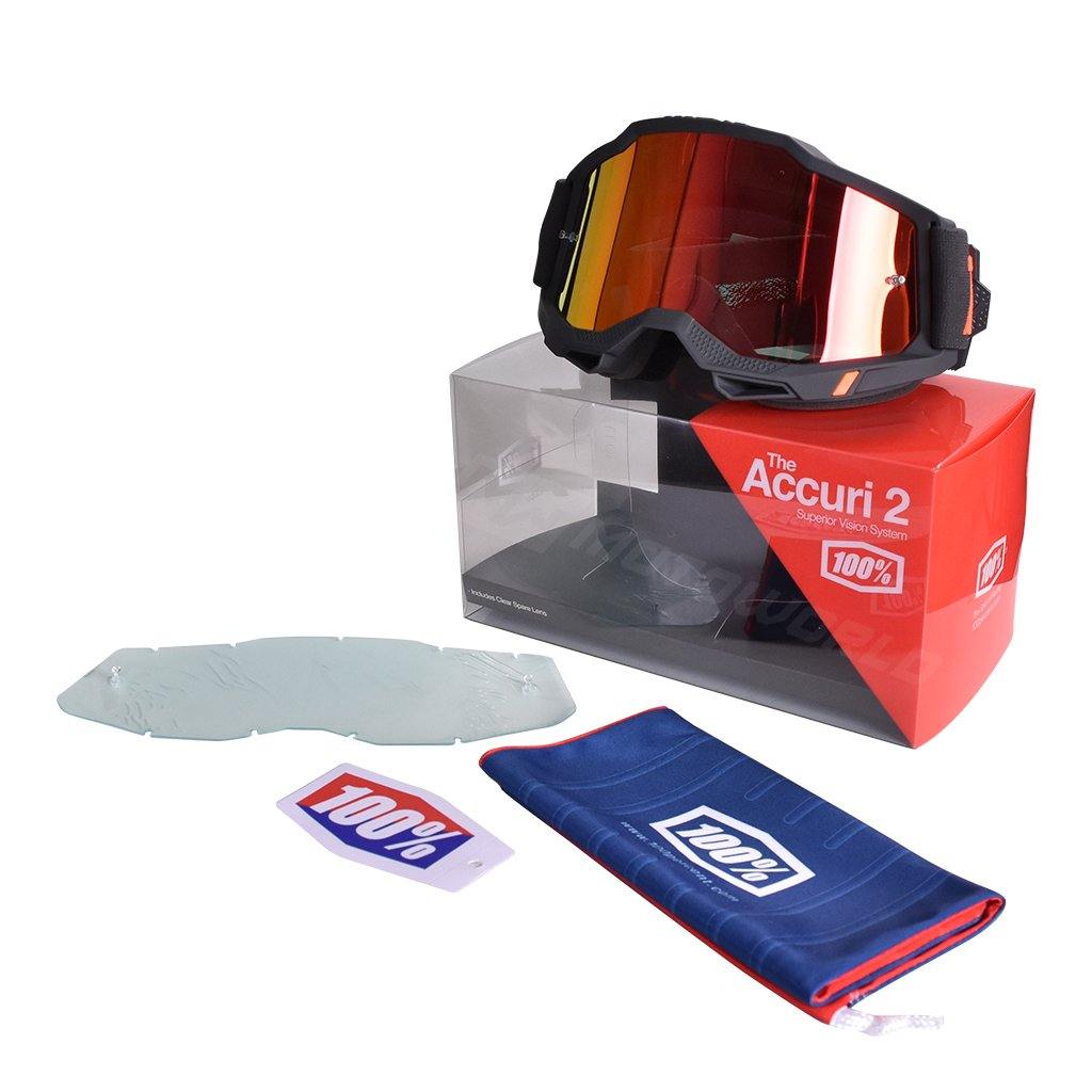 100% ACCURI 2 MX/MTB GOGGLES
