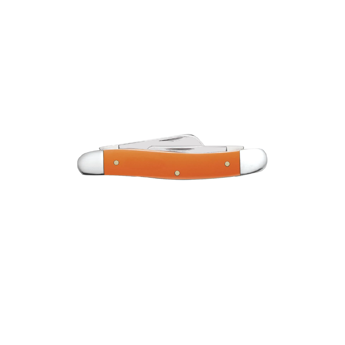 CASE KNIVES ORANGE SYNTHETIC MEDIUM STOCKMAN