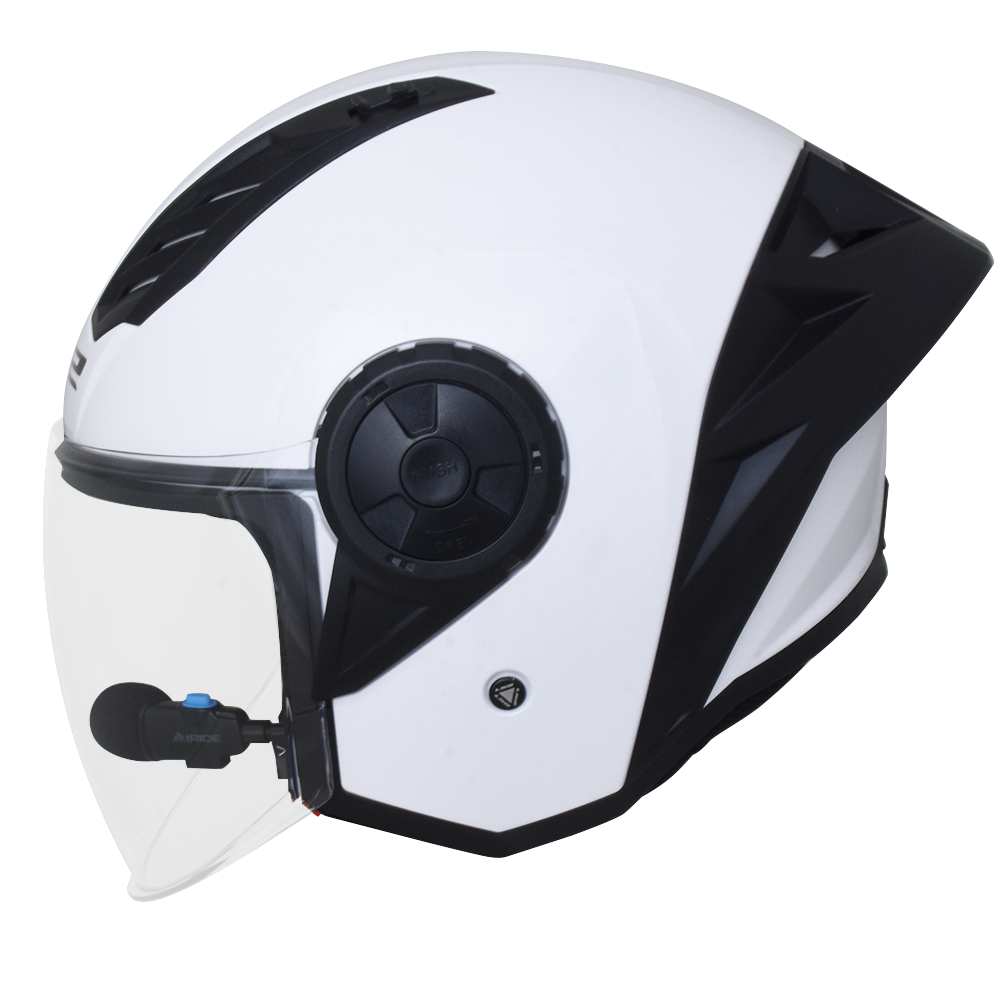 LS2 OF616 AIRFLOW II OPEN FACE HELMET w/ BLUETOOTH AIRIDE