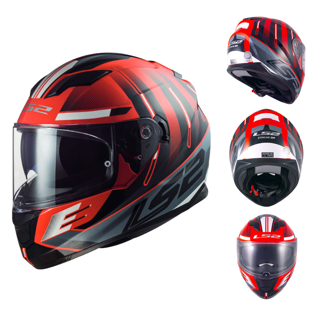 LS2 FF320 EVO STREAM MOTORCYCLE FULL FACE HELMET