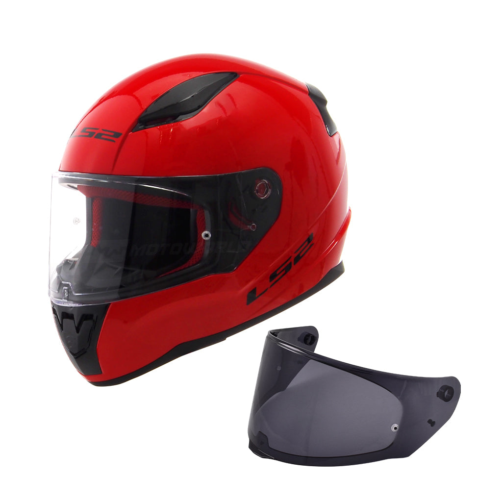 LS2 FF353XV RAPID MOTORCYCLE FULL FACE HELMET W/ FREE VISOR