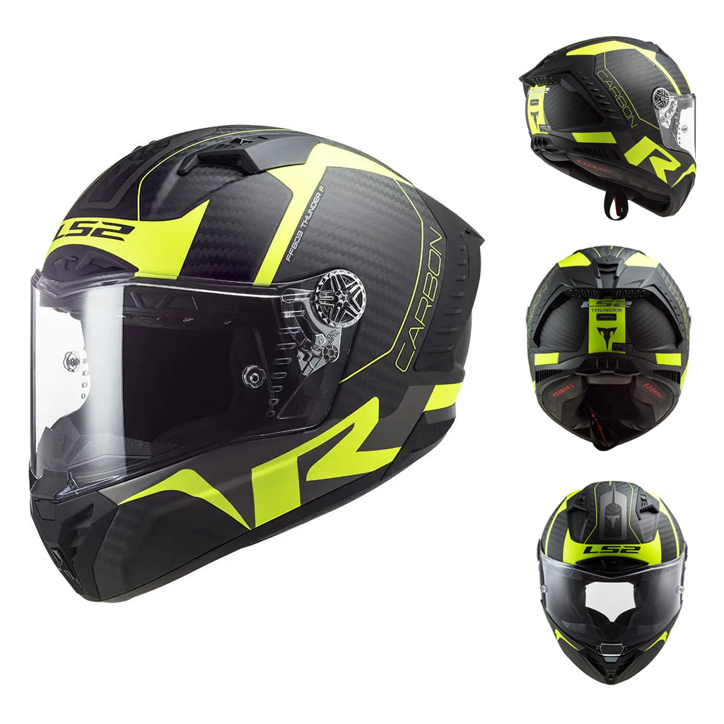 LS2 FF805 CARBON THUNDER FULL FACE HELMET