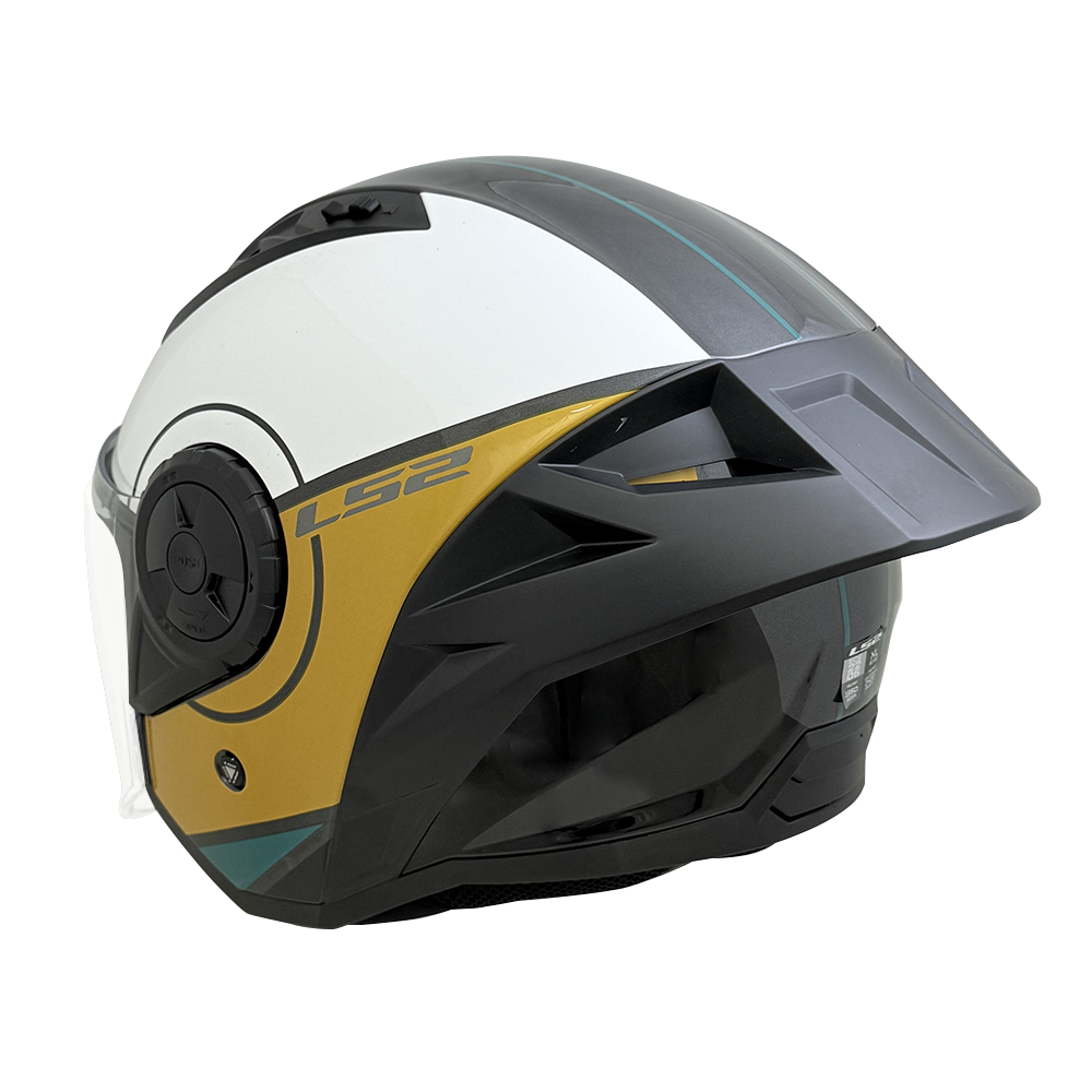 LS2 OF616 AIRFLOW II OPEN FACE HELMET w/ BLUETOOTH AIRIDE