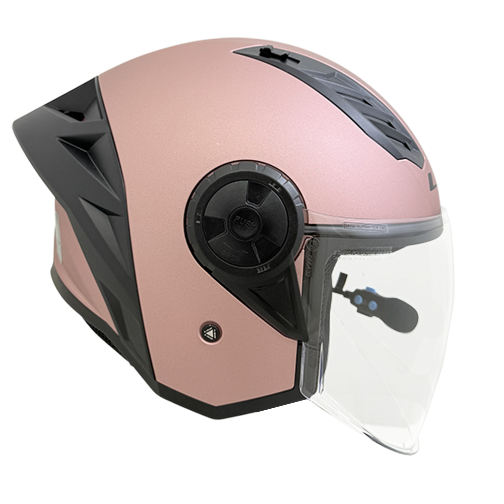 LS2 OF616 AIRFLOW II OPEN FACE HELMET w/ BLUETOOTH AIRIDE
