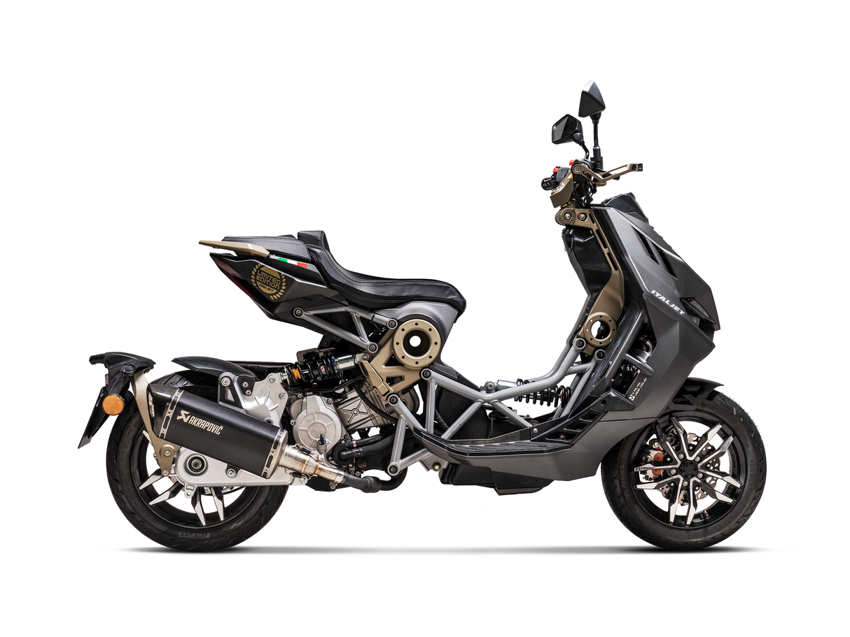 AKRAPOVIC ITALJET DRAGSTER 200 2021-2024 EXHAUST SLIP-ON