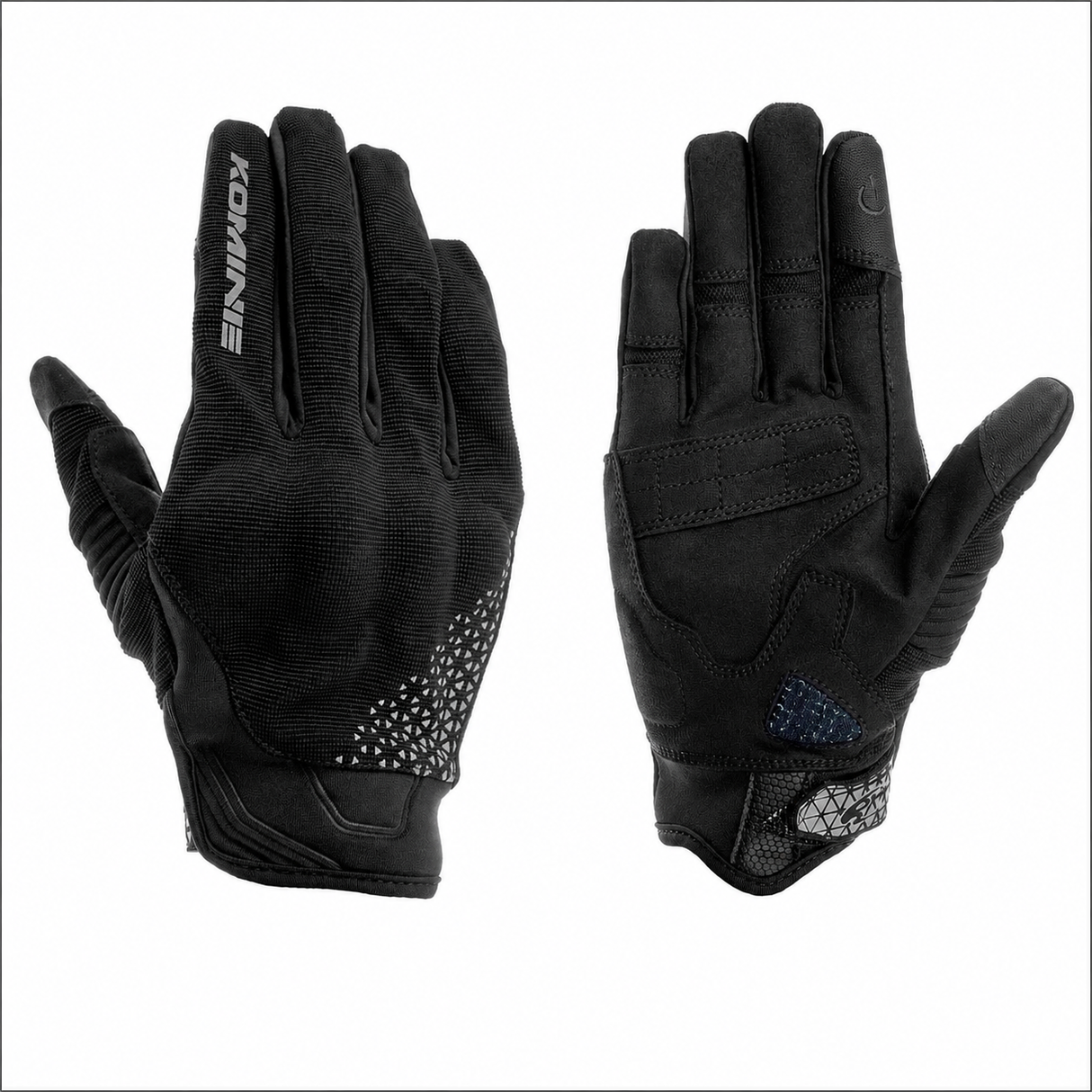 KOMINE GK-1833 PROTECT MOTORCYCLE MESH GLOVES BRAVE