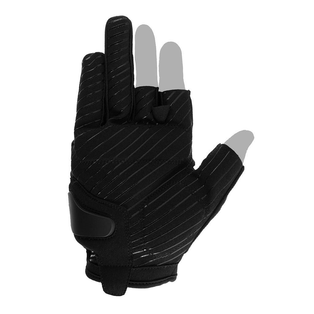 KOMINE GK-2603 PROTECT 3 FINGERLESS MOTORCYCLE MESH GLOVES