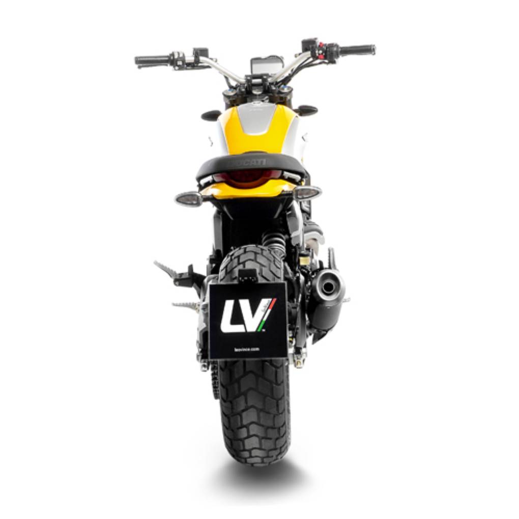 LEO VINCE CAT ELIMINATOR (LINK PIPE) FOR DUCATI SCRAMBLER 800 ICON/FULL THROTTLE/NIGHT SHIFT 2023 - 2024