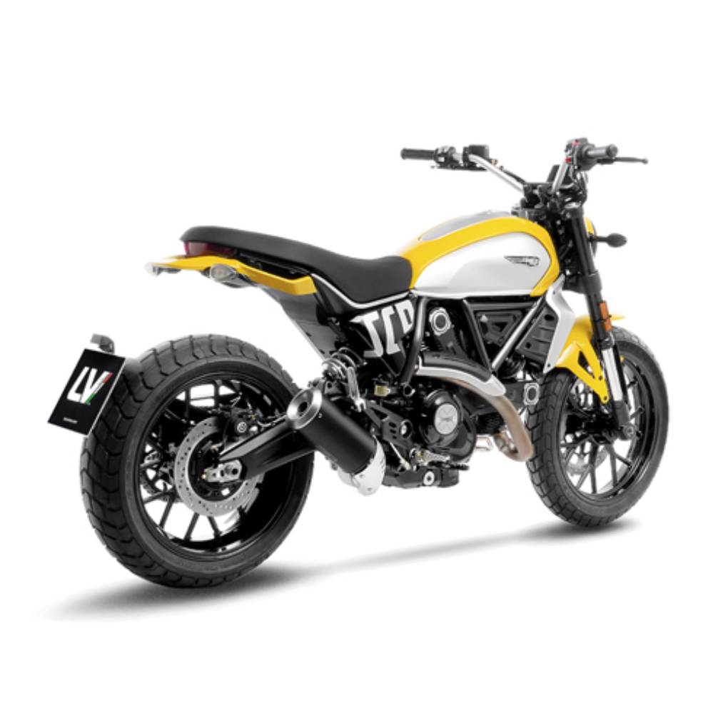 LEO VINCE CAT ELIMINATOR (LINK PIPE) FOR DUCATI SCRAMBLER 800 ICON/FULL THROTTLE/NIGHT SHIFT 2023 - 2024