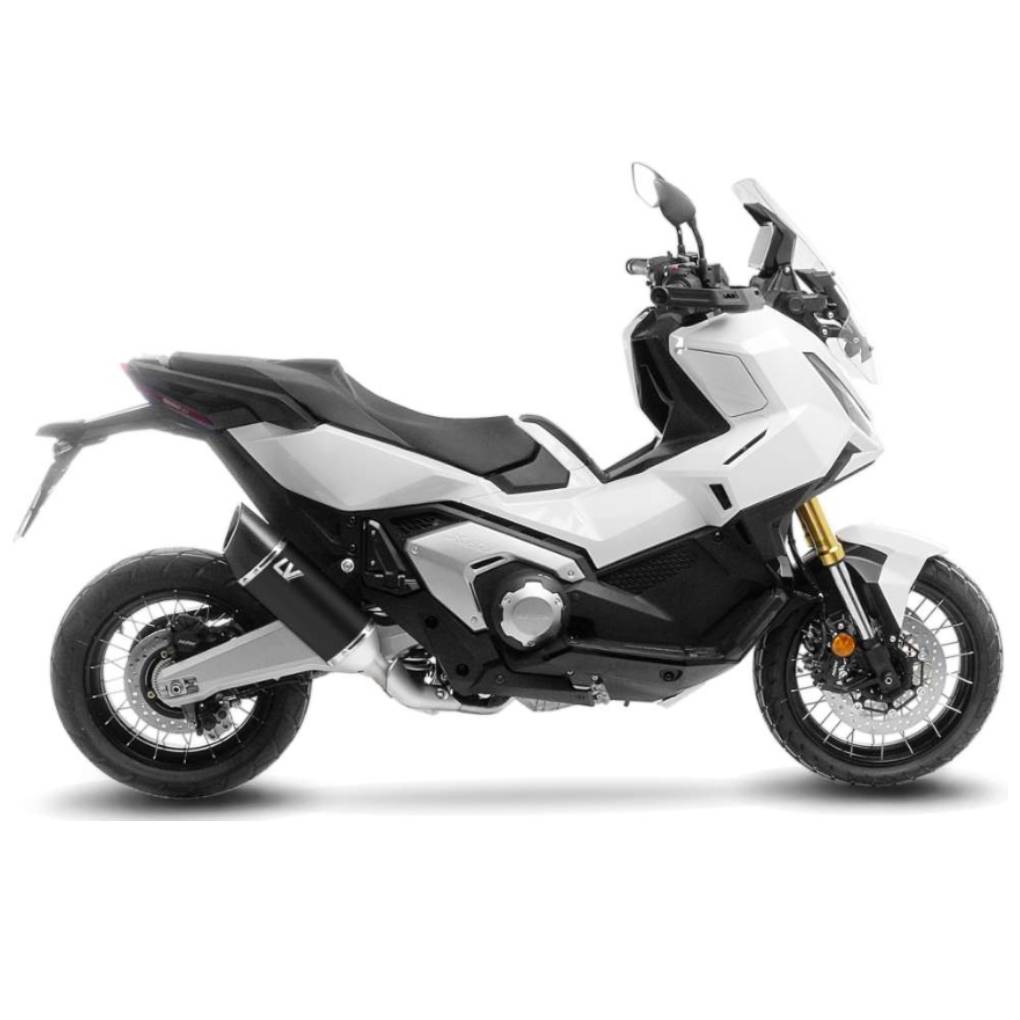 LEO VINCE LV-14 R BLACK EDITION FOR HONDA X-ADV 2017 - 2024 SLIP-ON