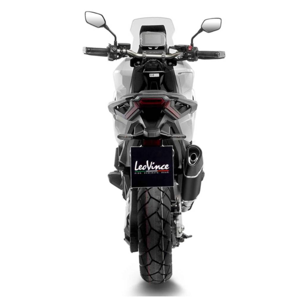 LEO VINCE LV-14 R BLACK EDITION FOR HONDA X-ADV 2017 - 2024 SLIP-ON