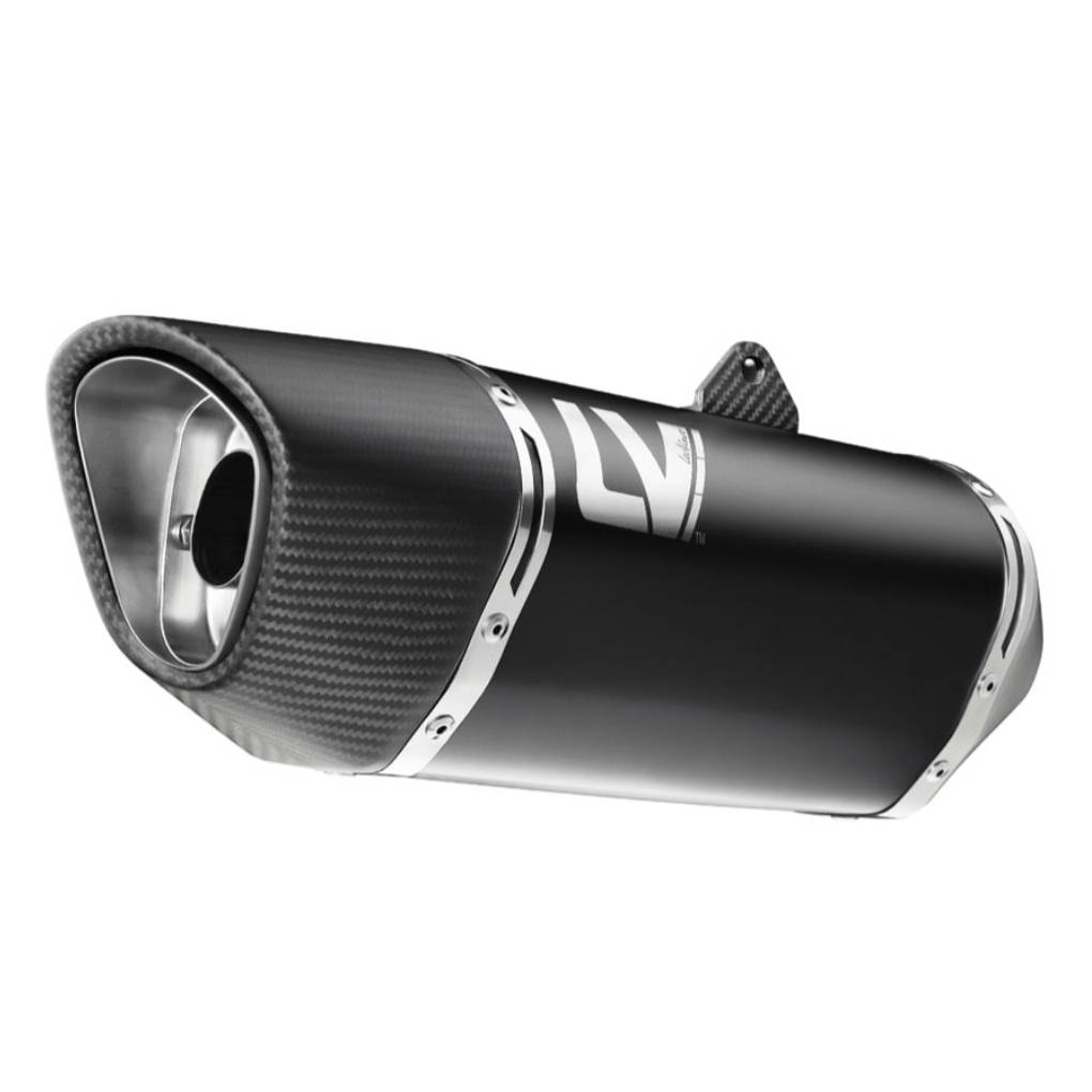 LEO VINCE LV-14 R BLACK EDITION FOR KAWASAKI NINJA 1000 SX/TOURER 2020 - 2024 SLIP-ON