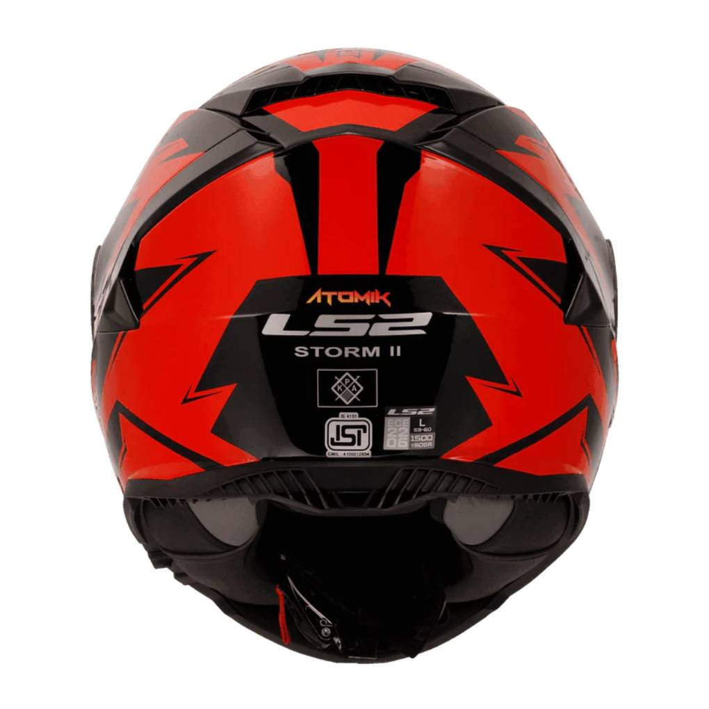 LS2 FF800 STORM II MOTORCYCLE FULL FACE HELMET w/ PINLOCK
