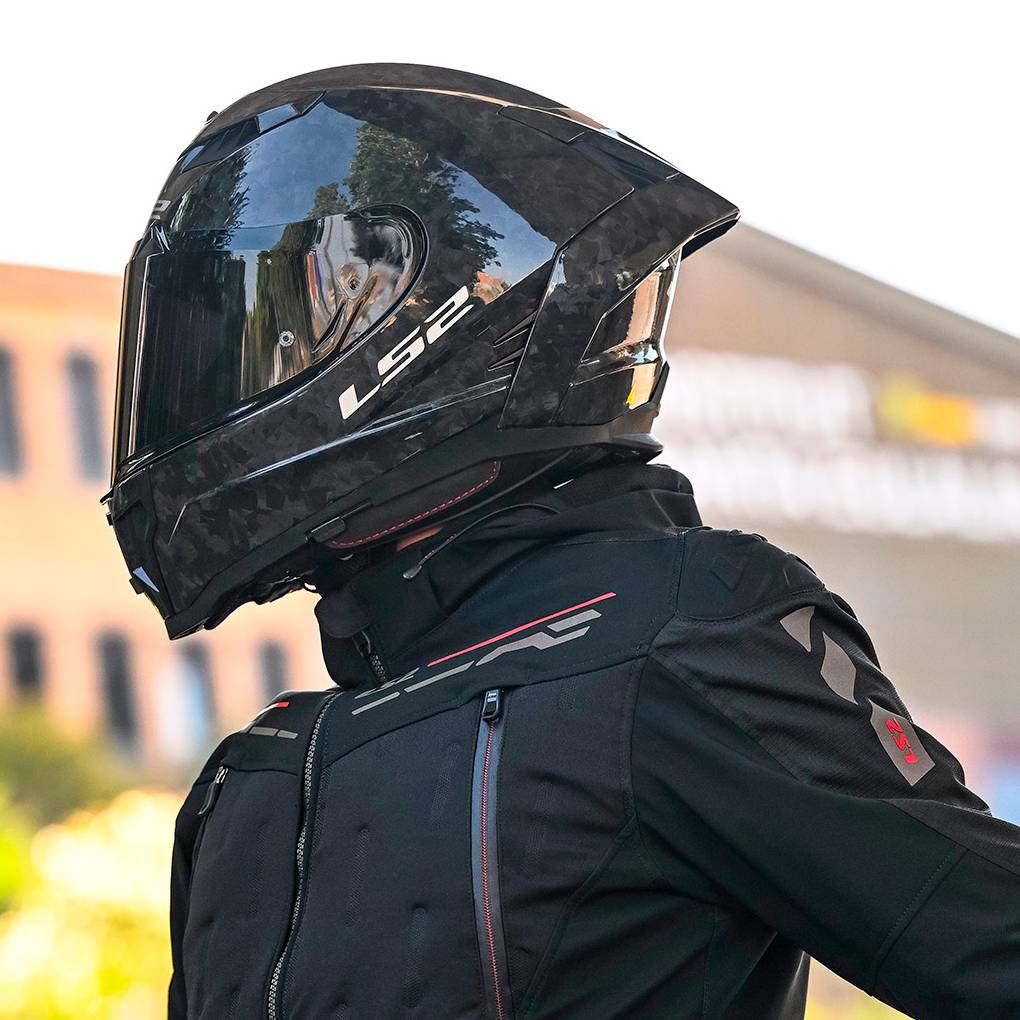 LS2 FF807 DRAGON C MOTORCYCLE FULL FACE HELMET