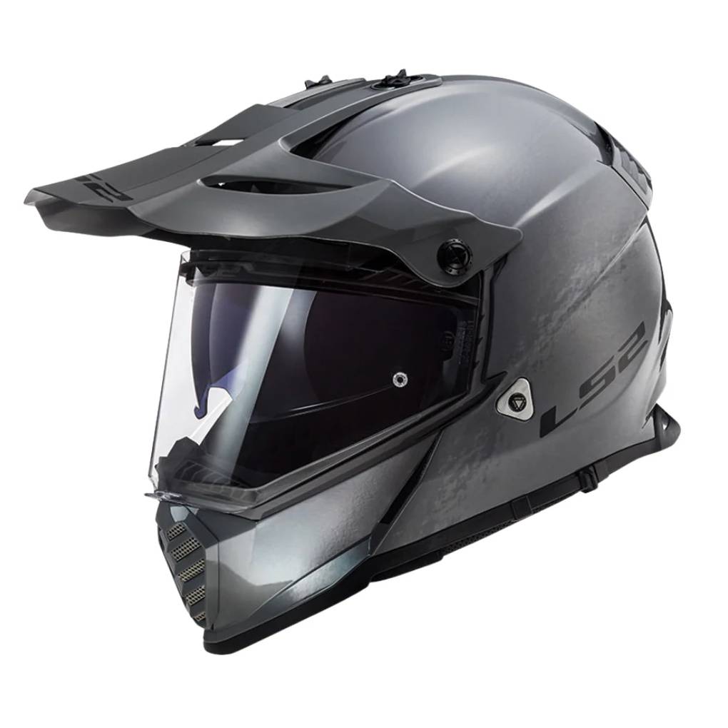 LS2 MX702 PIONEER II DUAL SPORT MOTORCYCLE HELMET
