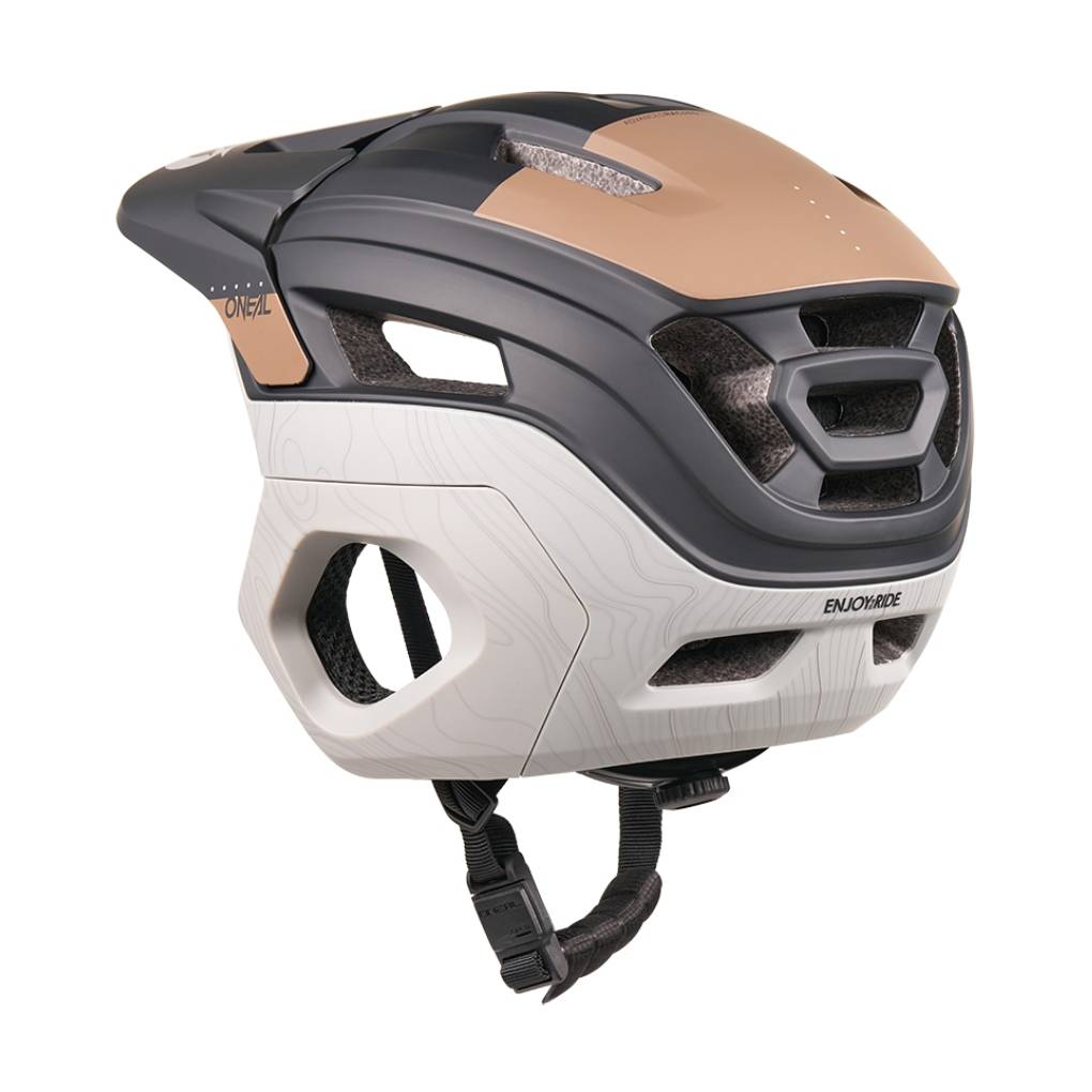O'NEAL TRAPPER EVO BICYCLE/MTB OPEN FACE HELMET