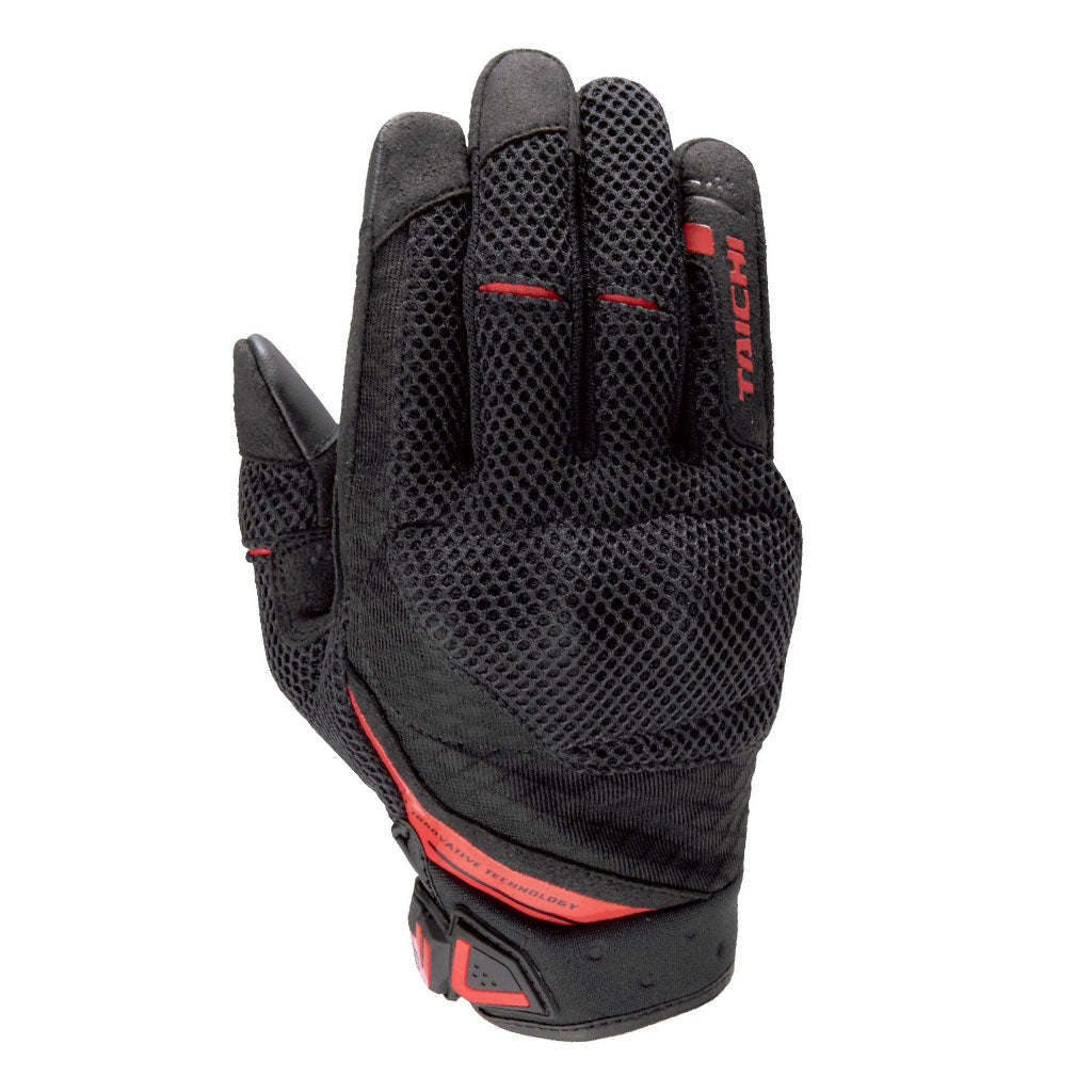 RSTAICHI RST463 RUBBER KNUCKLE MESH MOTORCYCLE GLOVES