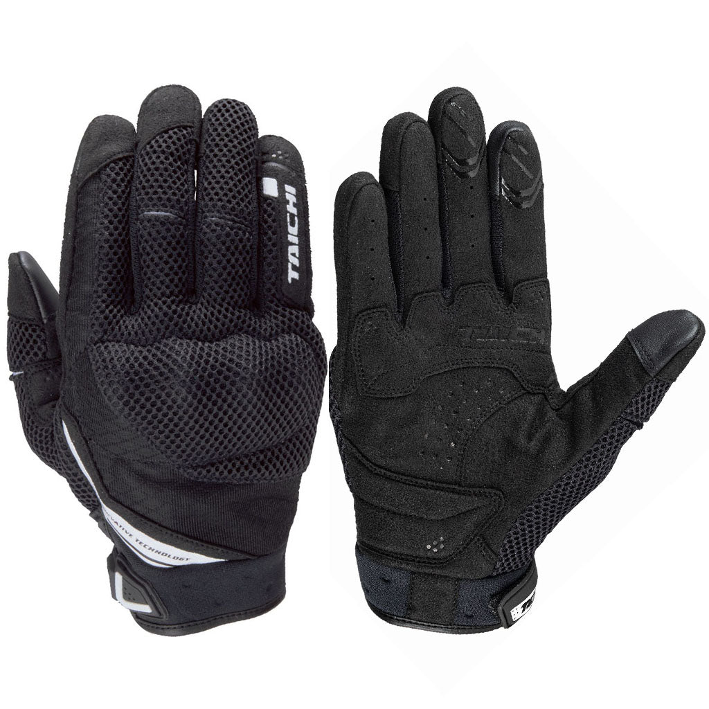 RSTAICHI RST463 RUBBER KNUCKLE MESH MOTORCYCLE GLOVES