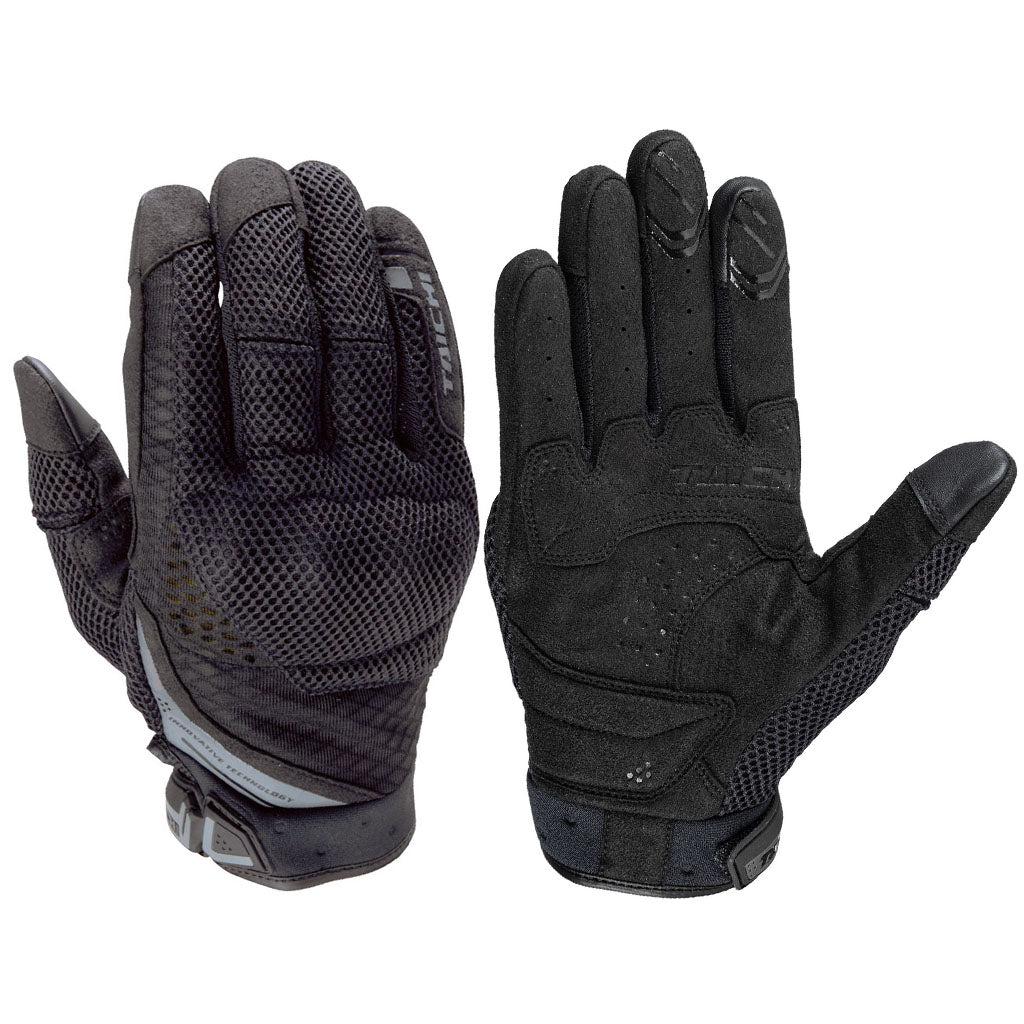 RSTAICHI RST463 RUBBER KNUCKLE MESH MOTORCYCLE GLOVES