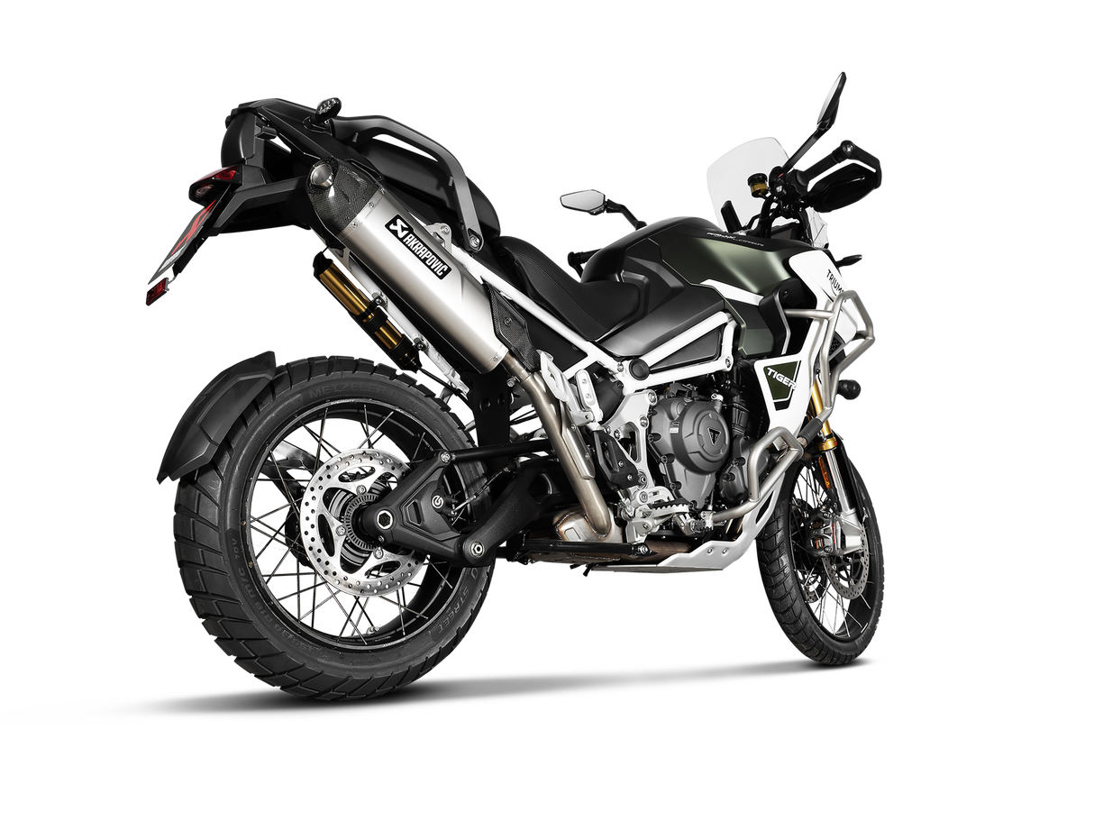 AKRAPOVIC TRIUMPH TIGER 1200 GT 2022-2024 EXHAUST SLIP-ON