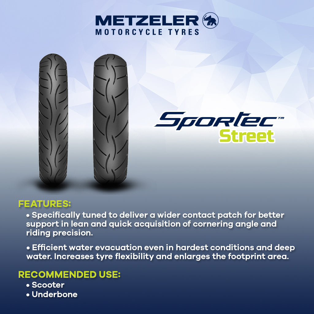 METZELER SPORTEC STREET TIRE