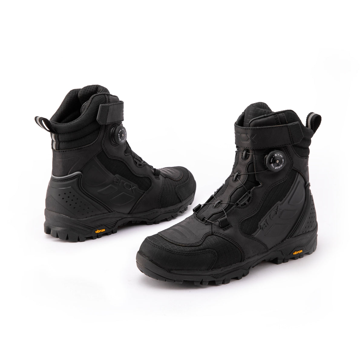 ARCX FULL GRAIN LEATHER NYLON TEXTILE WATERPROOF BOOTS