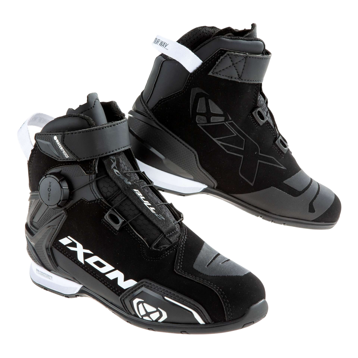 IXON BULL 2 WATERPROOF LADY MOTORCYCLE URBAN SHOES