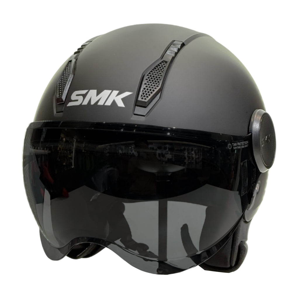 SMK LAMINAR MOTORCYCLE OPEN FACE HELMET