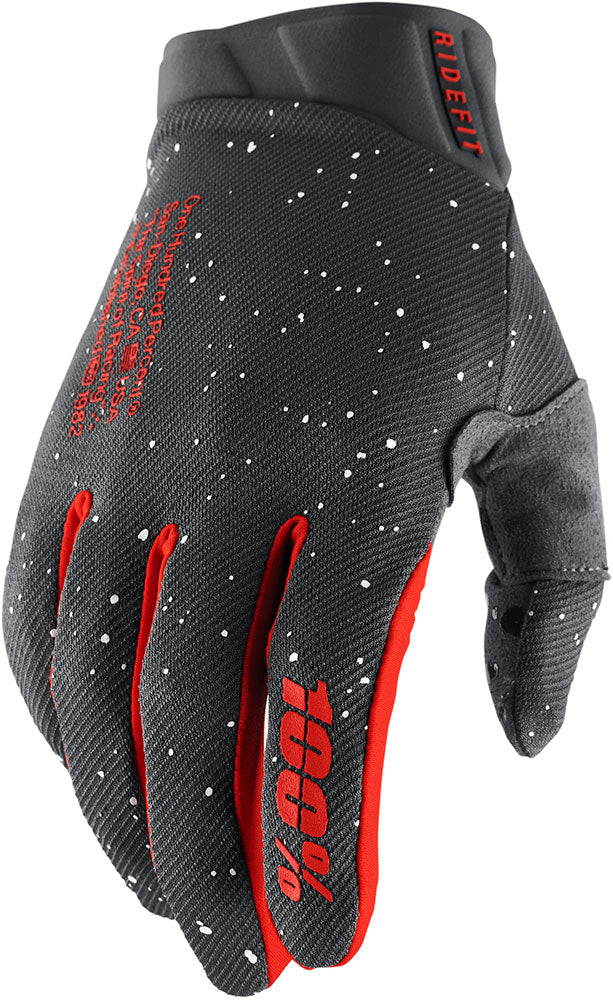 100% RIDEFIT MOTORCYCLE/BIKE GLOVES