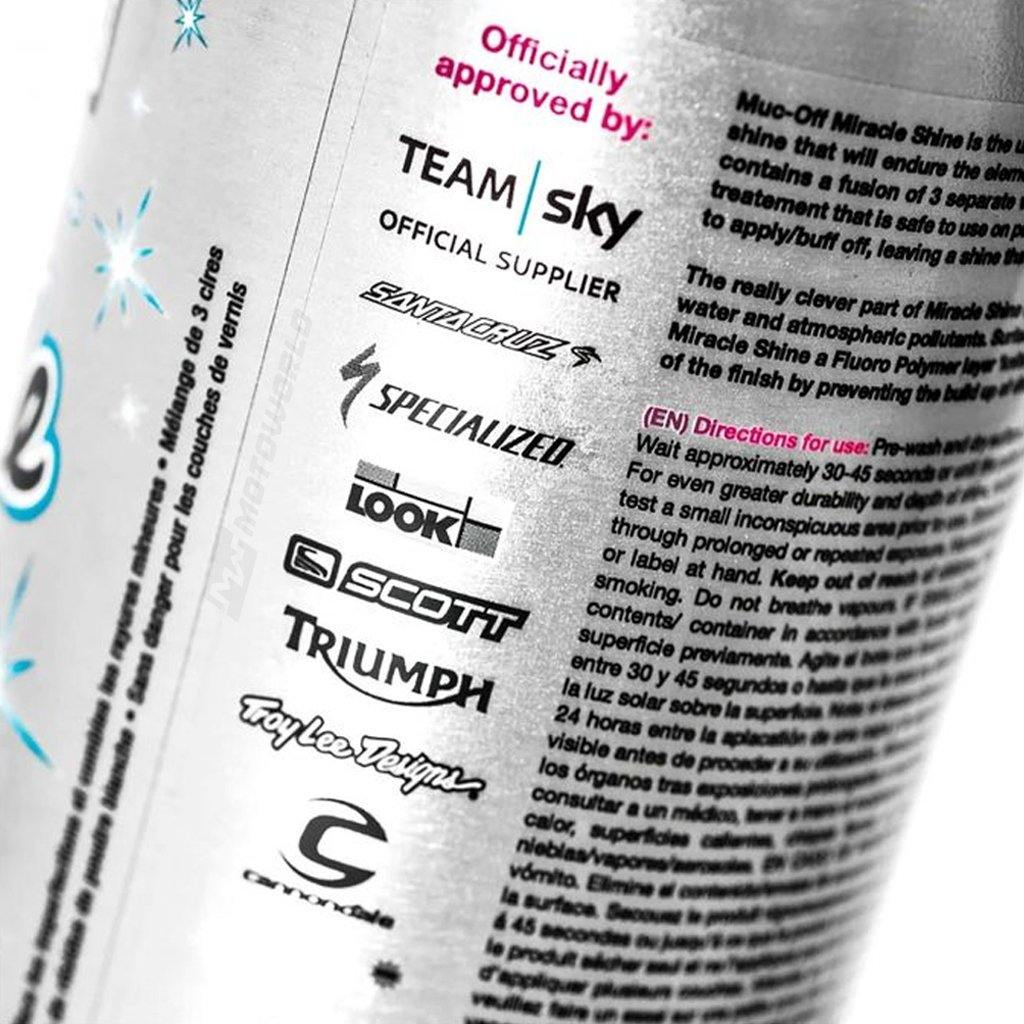 MUC-OFF 947 CAR AND MOTORCYCLE MIRACLE SHINE POLISH (500ML) - Motoworld Philippines