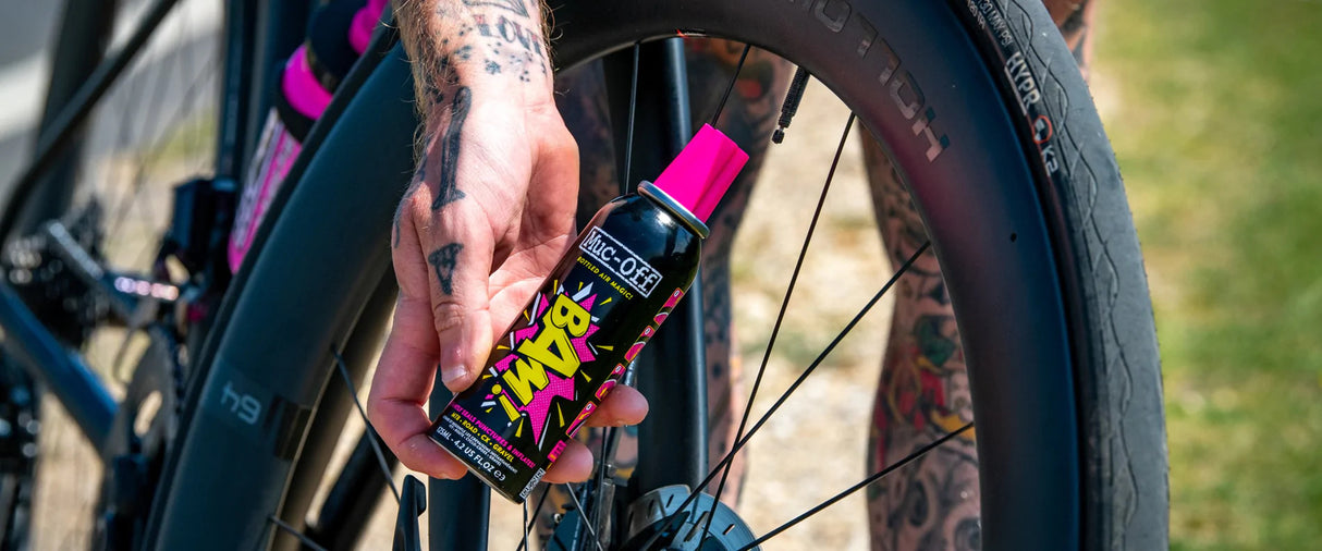 MUC-OFF BIKE TIRE INFLATOR B.A.M. INSTANT PUNCTURE REPAIR