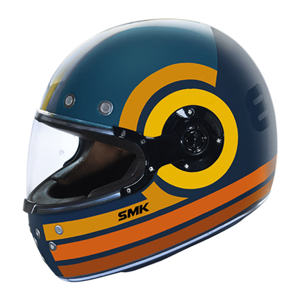 SMK RETRO MOTORCYCLE FULL FACE HELMET