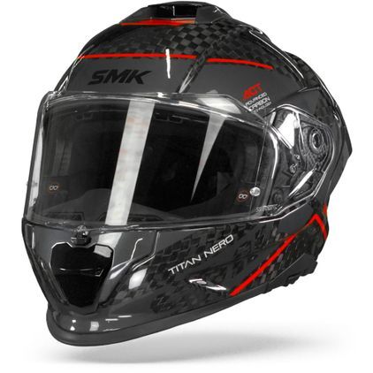 SMK TITAN CARBON MOTORCYCLE FULL FACE HELMET