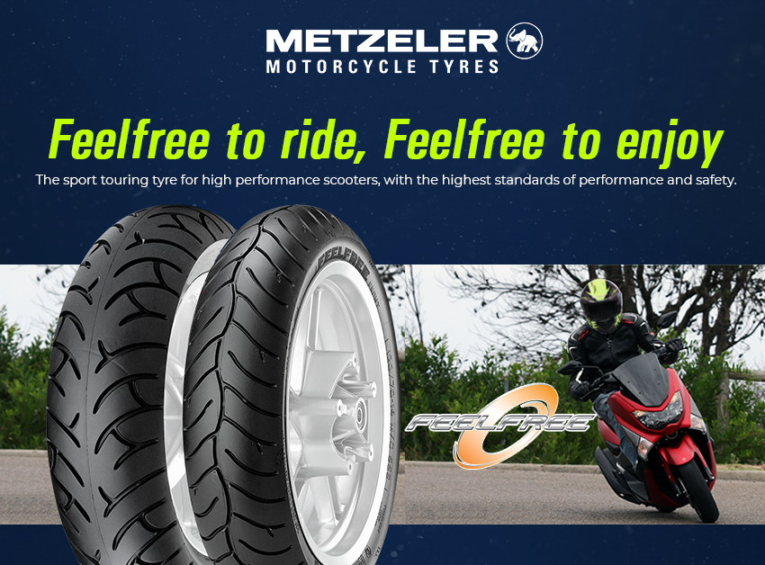 Metzeler FEELFREE™, “Feelfree to ride, Feelfree to enjoy.” - Motoworld Philippines