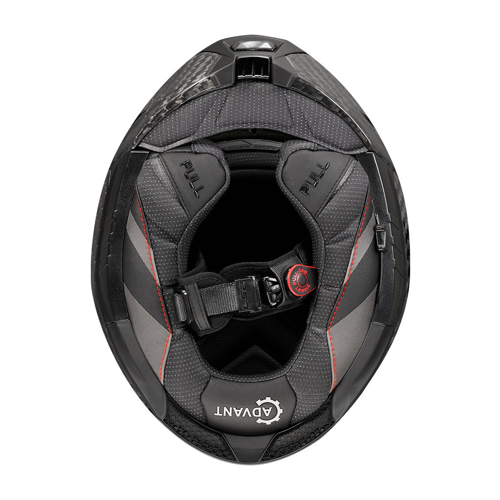 LS2 FF901 ADVANT X CARBON MOTORCYCLE MODULAR HELMET