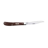 CASE KNIVES BROWN SYNTHETIC SLIMLINE TRAPPER