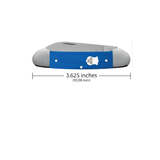CASE KNIVES BLUE G-10 CANOE