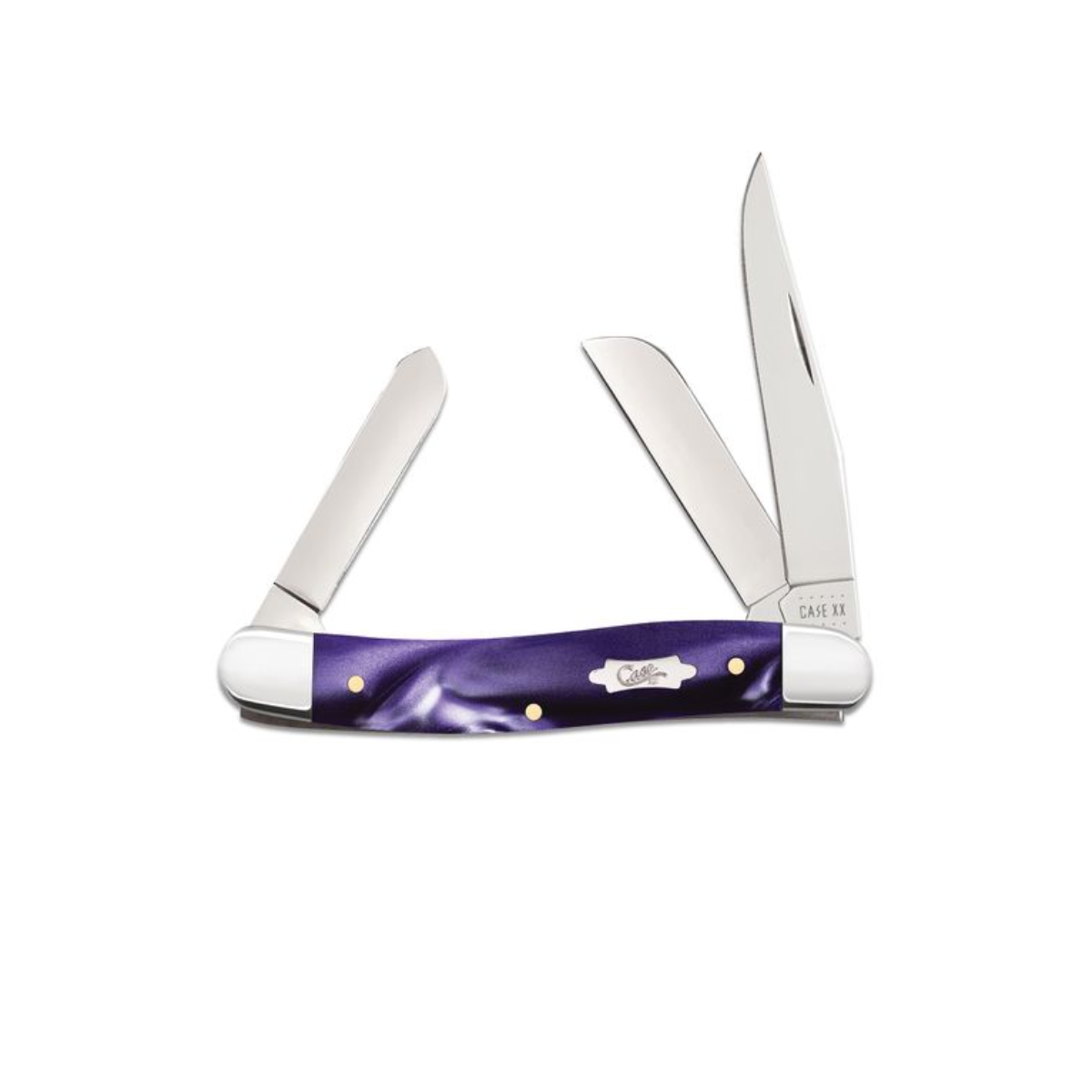 CASE KNIVES MEDIUM STOCKMAN WICKED PURPLE KIRINITE