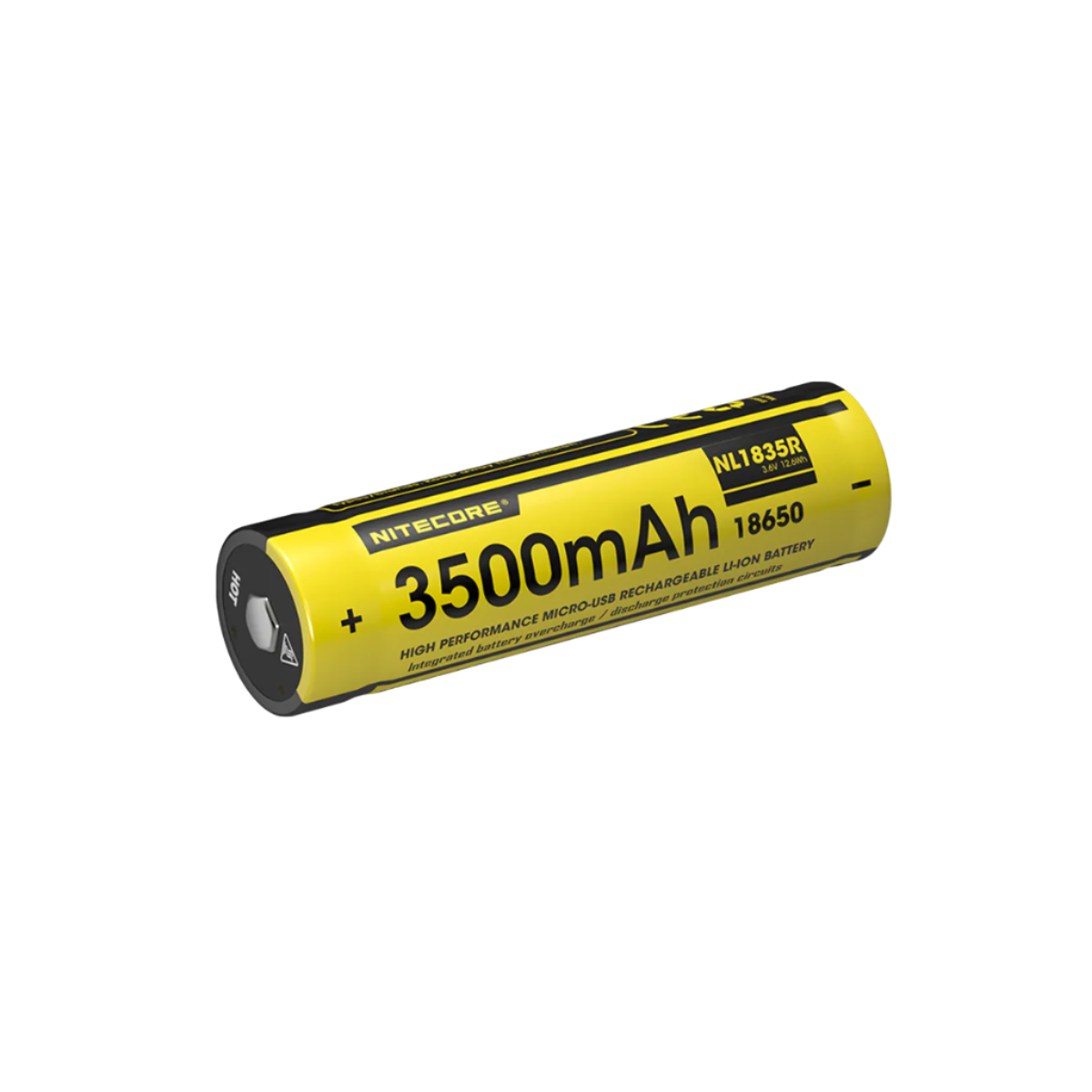 NITECORE 18650 RECHARGEABLE MICRO USB 3500MAH (NL1835R)