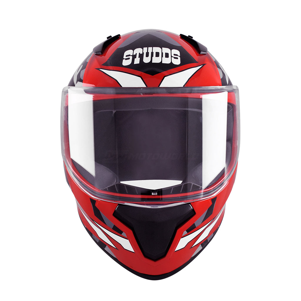 STUDDS THUNDER MOTORCYCLE FULL FACE HELMET (w/ FREE EXTRA VISOR)