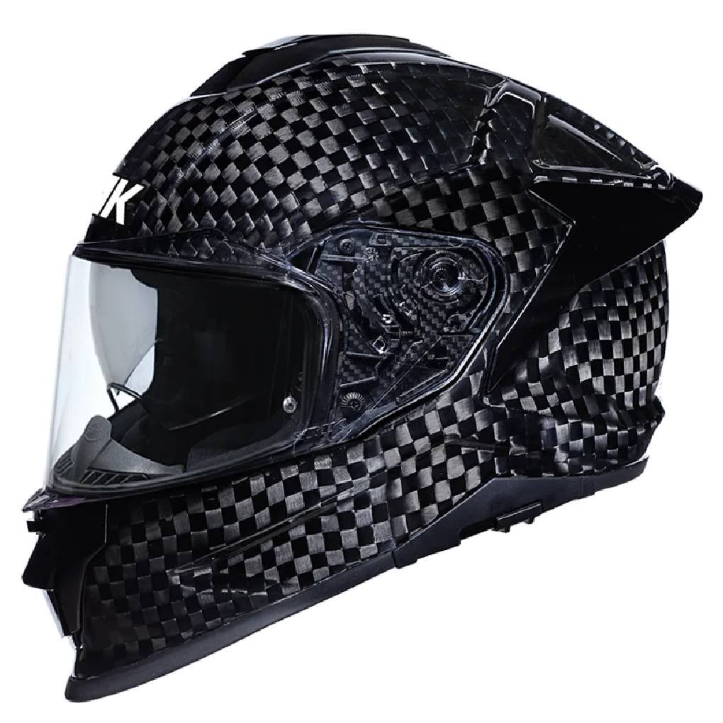 SMK TITAN CARBON MOTORCYCLE FULL FACE HELMET