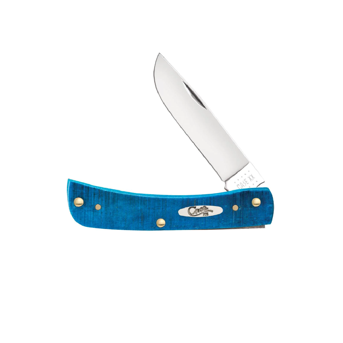 CASE KNIVES CARIBBEAN BLUE BONE SOD BUSTER JR