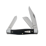 CASE KNIVES BLACK MICARTA LARGE STOCKMAN