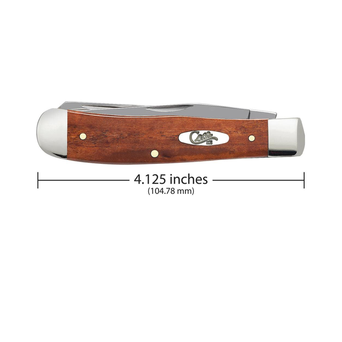 CASE KNIVES SMOOTH CHESNUT BONE TRAPPER