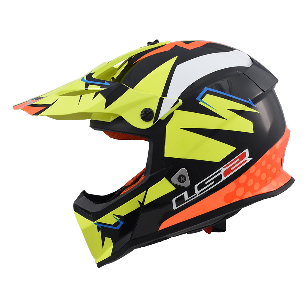 LS2 MX437 FAST MOTORCYCLE MOTARD HELMET