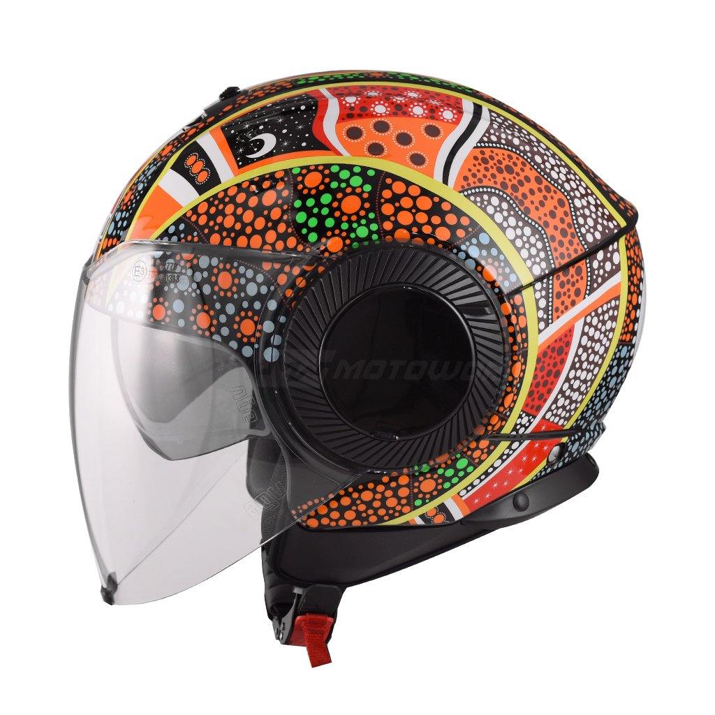 AGV ORBYT MOTORCYCLE OPEN FACE HELMET