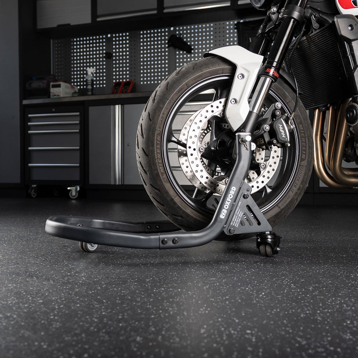 OXFORD ZERO-G MOTORCYCLE PODDOCK STAND
