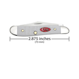 CASE KNIVES SPARXX STANDARD JIG WHITE SYNTHETIC PEANUT