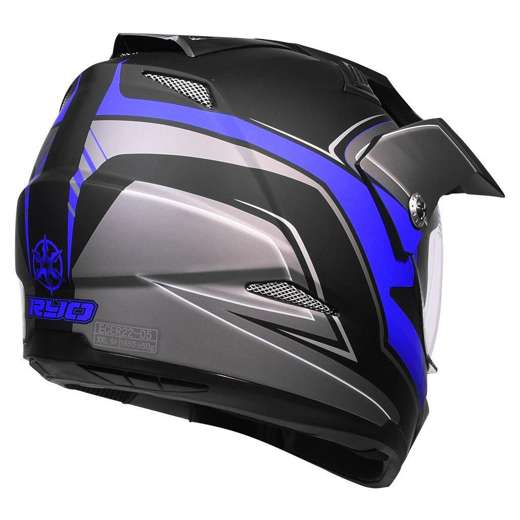 RYO RDX-1 SC-09 MOTORCYCLE MOTARD HELMET